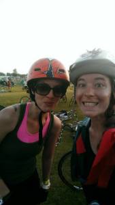 Finished our first day!